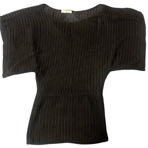 Poetry, sheer black women’s top